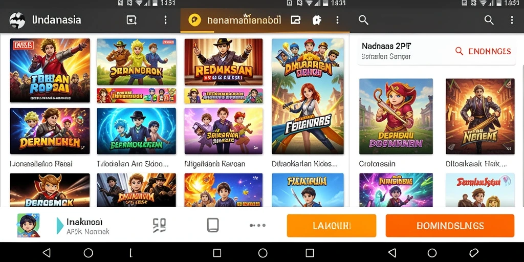Tampilan antarmuka yang user-friendly.