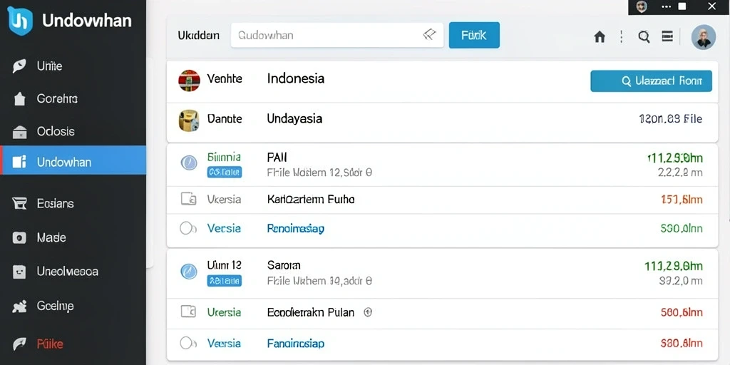 Tampilan antarmuka yang user-friendly dan menarik.