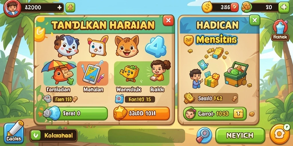 Tampilan antarmuka pengguna yang ramah.